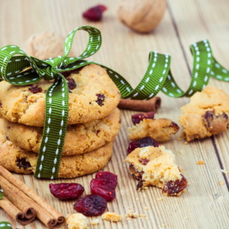 Keto Cranberry Cookies