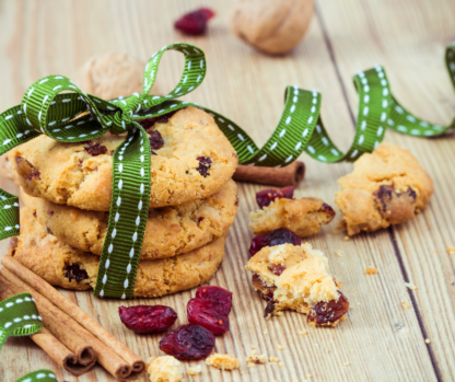 Keto Cranberry Cookies